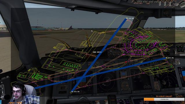СТРИМ по x-plane 11 "Летим в Днепропетровск" На канале Laprock смотреть онлайн