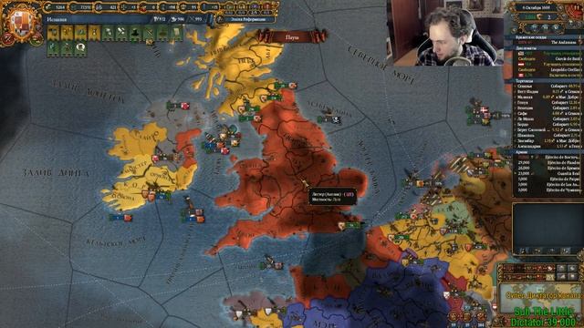 РАЗВАЛИВАЕМ СРИ -_- "Golden Century" Europa Universalis IV смотреть онлайн