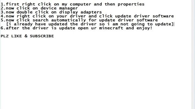 How to fix minecraft bad video card driver on windows 7 смотреть онлайн