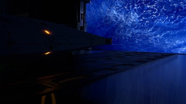 Blender Sci-FI Hangar Render смотреть онлайн