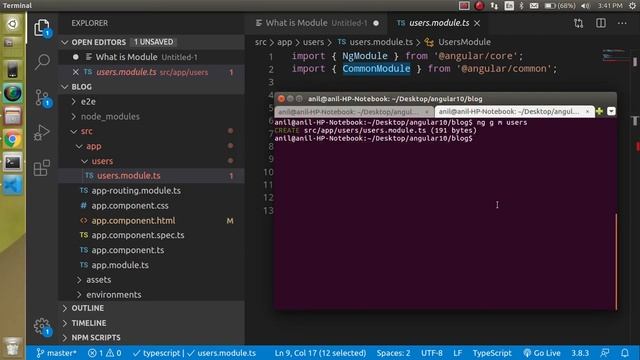 Angular 10 tutorial #7 Module смотреть онлайн