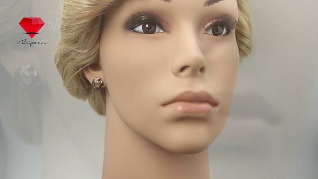 Bije.ru: Серьги с покрытием розовым золотом и керамическими вставками Bernadetty (Бернадети) смотреть онлайн