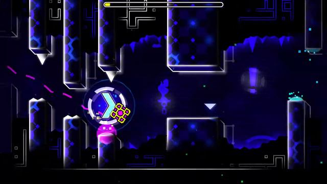 Как сделать музыку в гд 2.1(На примере уровня Mirror Force) смотреть онлайн
