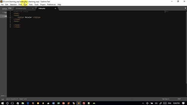 Tutorial 1 Belajar OOP dengan PHP - Class, Property, dan Method смотреть онлайн