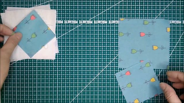 Лоскутный блок Рыбки два варианта Пэчворк идеи для начинающих смотреть онлайн