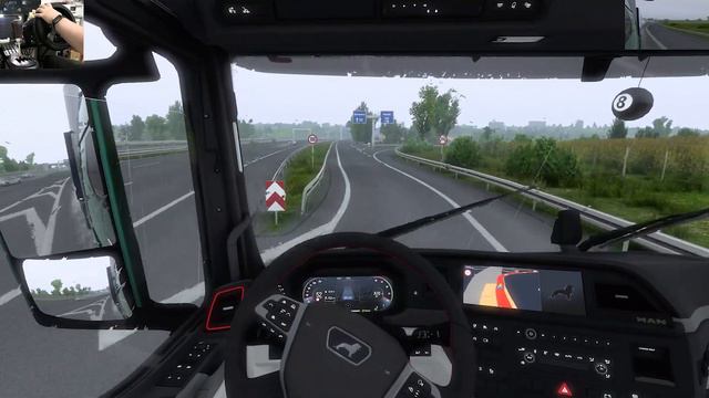 MAN TGX GX Cargo Transport Euro Truck Simulator 2 Steering Wheel смотреть онлайн