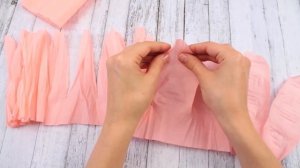 ПИОН из гофрированной бумаги | Большие цветы