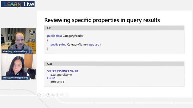 Learn Live - Query the Azure Cosmos DB SQL API смотреть онлайн