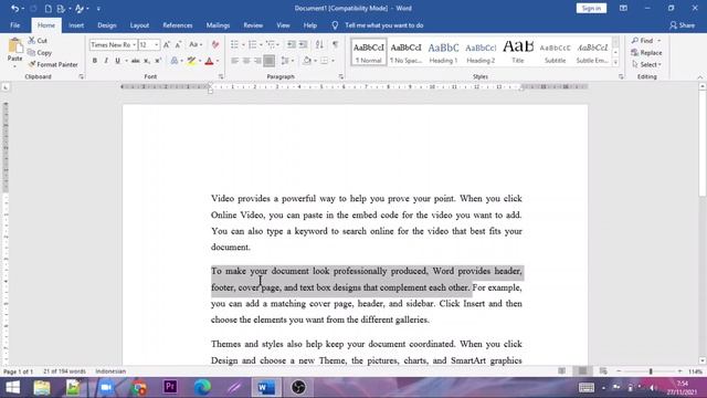 Cara Mengatasi Tulisan/teks Yang Selalu Ngeblok Sendiri terus-menerus di Microsoft Word смотреть онлайн