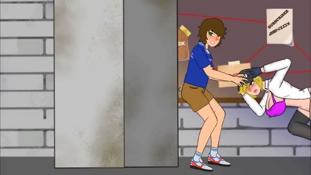 Gregory x Venessa in Locker - Five night at Freddy Security Breach смотреть онлайн