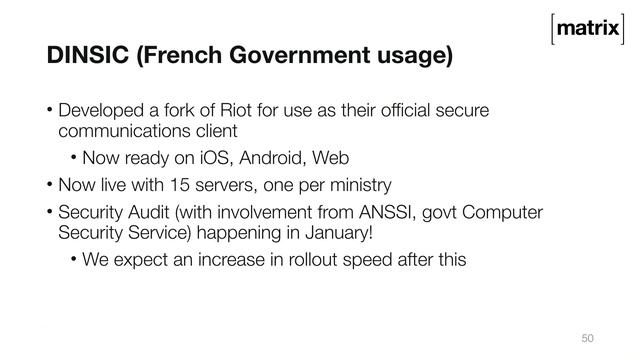 35C3 - Matrix, the current status and year to date - traduction française смотреть онлайн