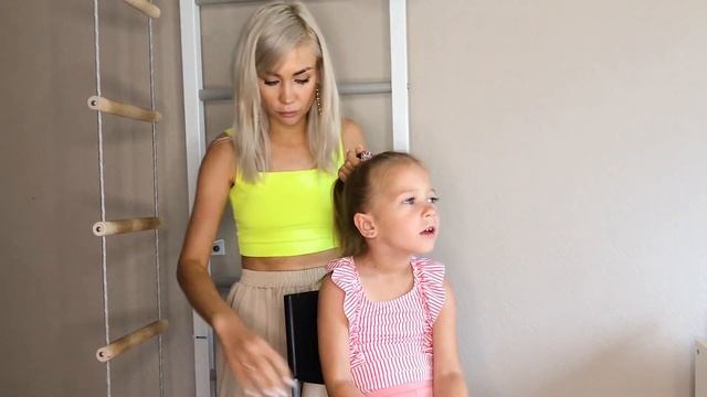 Как сделать ПУЧОК для тренировок / самая удобная ГУЛЬКА для спорта за 5 минут