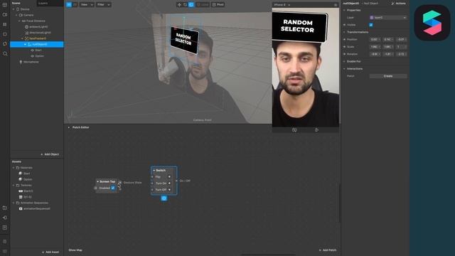 Random Selector - "Which Are You" Filter in Spark AR Studio Tutorial | Create Instagram Filter смотреть онлайн