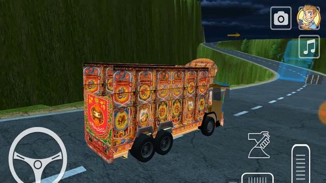 Pakistani Cargo Truck Drive Simulator || New Truck Driving Game 2019 || Android GamePlay смотреть онлайн