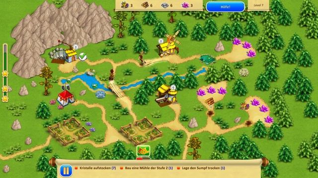 Gnomes Garden 2 Walkthrough Level 7 смотреть онлайн