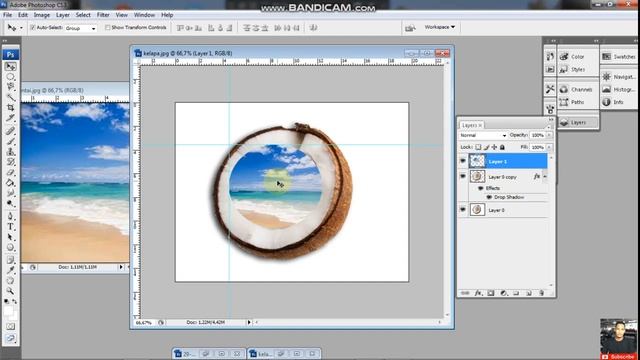 Photoshop Tutorial-menggabungkan 3 foto Menjadi Satu смотреть онлайн