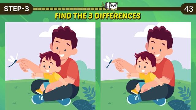 【Spot the Difference Game】Riddles for 1% geniuses ! brain game quiz ! смотреть онлайн