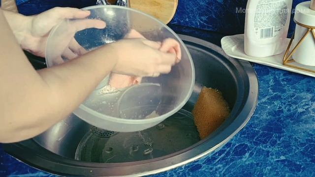 Салфетка для посуды (описание под видео) смотреть онлайн