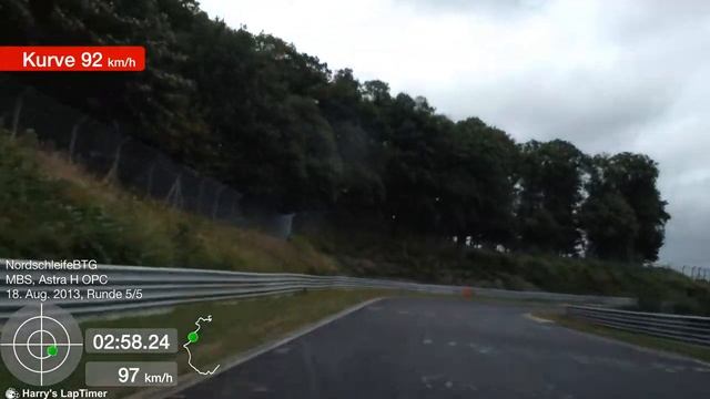 Nürburgring Nordschleife BTG 18.08.2013 mit Opel ASTRA H OPC Nürburgring Edition смотреть онлайн
