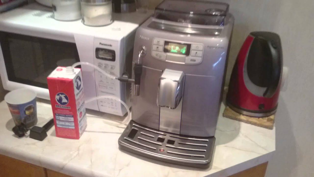 Автоматический капучинатор на Saeco Intelia. Отзывы. смотреть онлайн