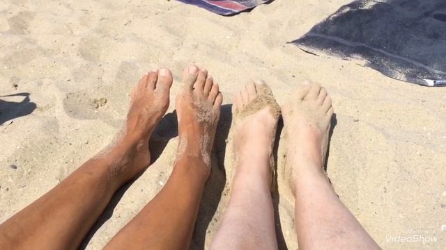 Слынчев Бряг. Развлечения на пляже. Bulgaria. смотреть онлайн