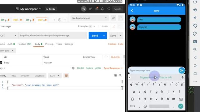 Real time chat application - Flutter and Laravel - using Websocket смотреть онлайн
