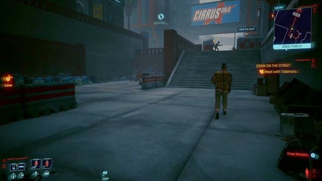 Cyberpunk 2077 Beat the Brat and helping Padre and getting free car смотреть онлайн