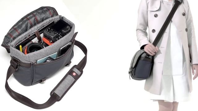 Manfrotto LF-WN-MS Сумка для фотоаппарата Windsor Messenger S смотреть онлайн