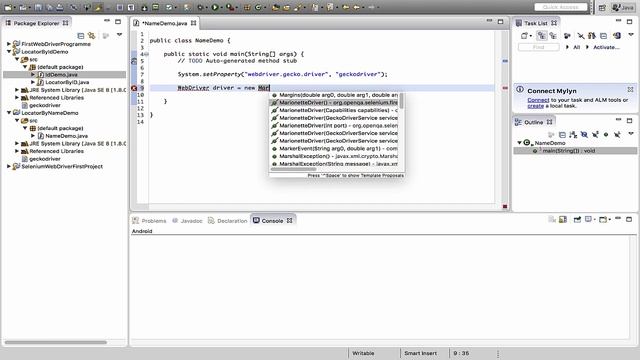 Selenium - Locator by Name смотреть онлайн