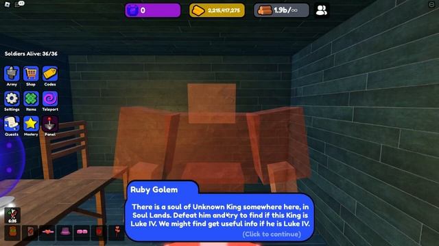NEW SOUL LANDS UPDATE In Roblox Control Army (Update 11)