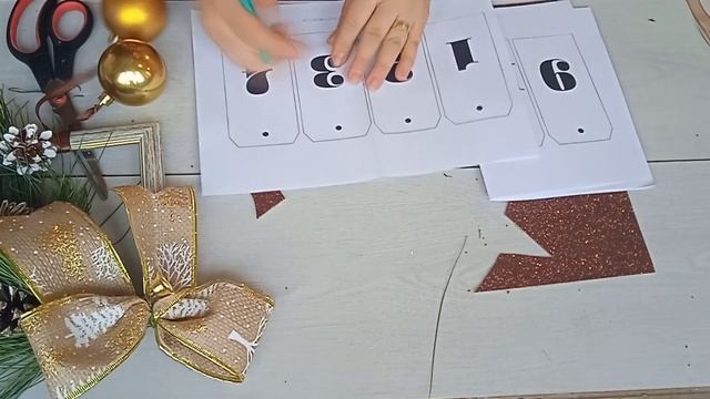 Нестандандартное украшение на дверь вместо класического венка/DIY Rustic glam picture frame Wreath смотреть онлайн