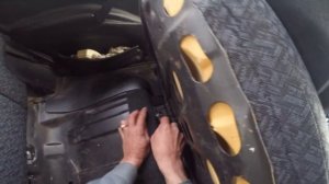 Моё спальное место для ночлега в "Ниве 2131"