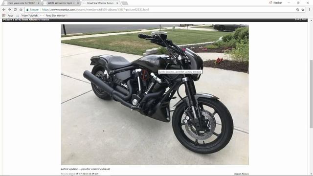 YAMAHA WARRIOR 1700 Warrior of the month EP1 смотреть онлайн
