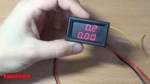 Встраиваемый вольтметр-амперметр подробный обзор.