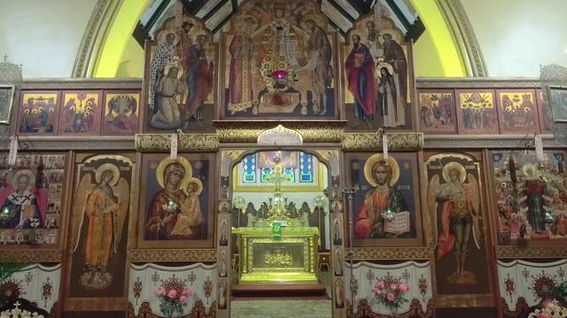 Неделя 1-я по Пятидесятнице, Всех святых. Всенощное Бдение (18.06.2022) смотреть онлайн