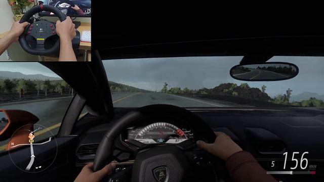 LAMBORGHINI HURACAN EVO - Forza Horizon 5 | Logitech Momo Racing Gameplay смотреть онлайн