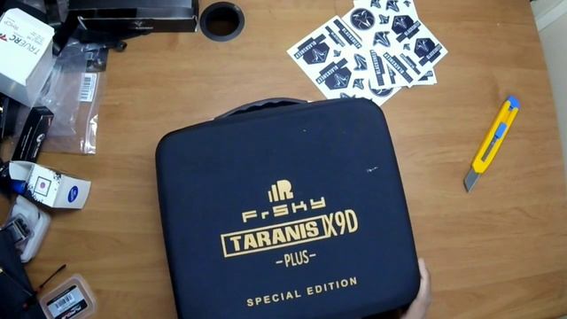 Taranis X9D special edition, Fatshark HD3, Crossfire micro Unboxing смотреть онлайн