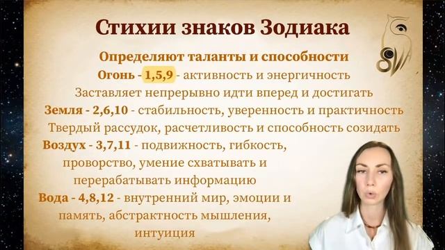 Таланты по стихиям знаков Зодиака. смотреть онлайн