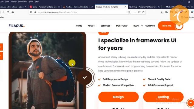 ?5 Best Personal Portfolio Website Templates in 2021 смотреть онлайн