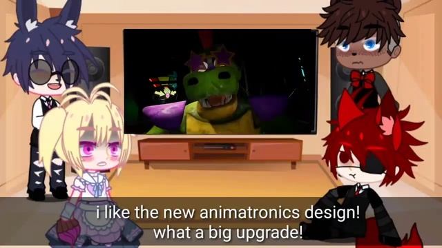 FNAF 1 REACTS TO SECURITY BREACH ALL JUMPSCARES // #fnaf #securitybreach