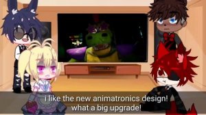 FNAF 1 REACTS TO SECURITY BREACH ALL JUMPSCARES // #fnaf #securitybreach