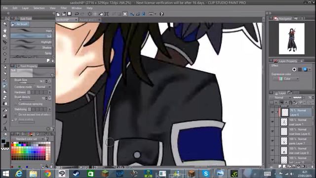 Drawing Time-lapse: OC SAO part2 смотреть онлайн