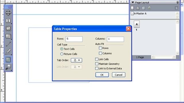 Таблицы в программе QuarkXpress 8 (13/55) смотреть онлайн