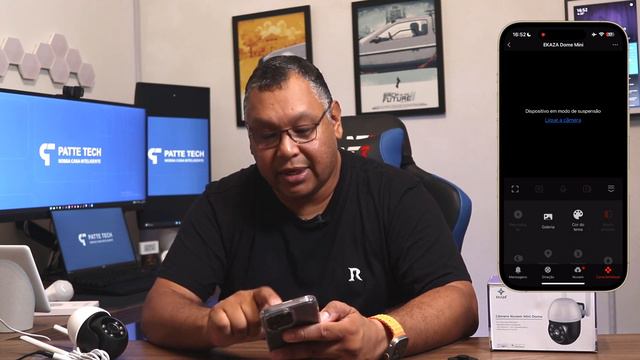 EKAZA CAMERA MINI DOME - Tuya , Smart Life , Alexa e Google смотреть онлайн