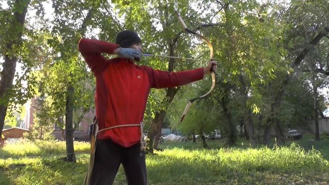 Chinese traditional bow/Китайский традиционный лук смотреть онлайн