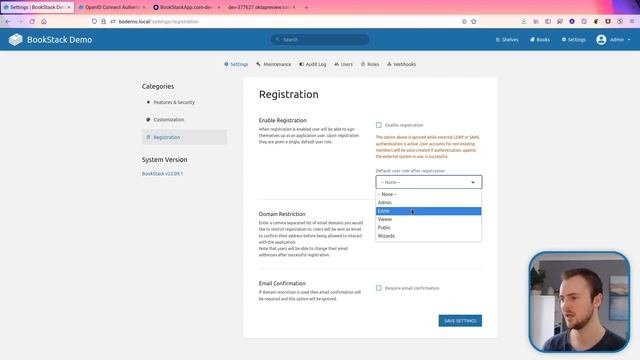 Setting up OpenID Connect Authentication on BookStack смотреть онлайн