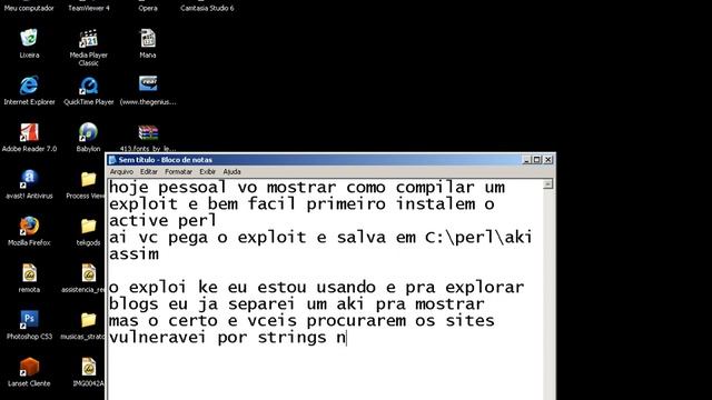 Compilando um exploit em Perl (grupodnh.com) смотреть онлайн