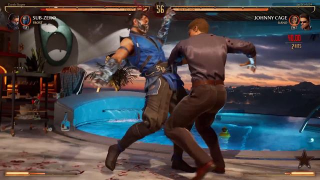 50% DAMAGE COMBO & UNBLOCKABLE! - Mortal Kombat 1: "Sub-Zero" Gameplay (Frost Kameo) смотреть онлайн