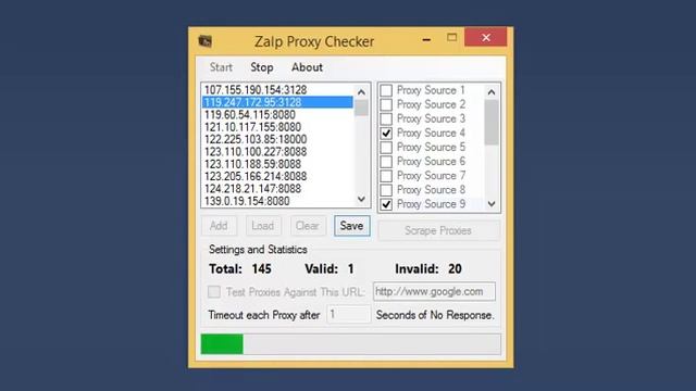 Zalp Proxy Software in Action смотреть онлайн