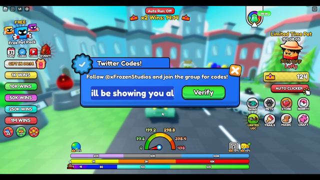 Tank Race CODES - ROBLOX 2023 смотреть онлайн